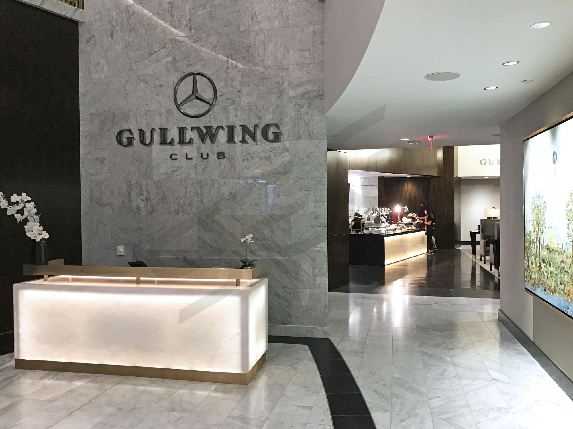 Gullwing Club Suite ticketholders have access to an incredible VIP stadium club just outside their suite